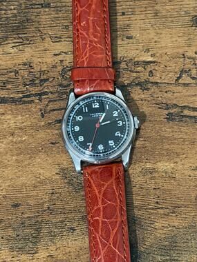 Vintage Universal Genève Black Dial Swiss Mechanical Watch